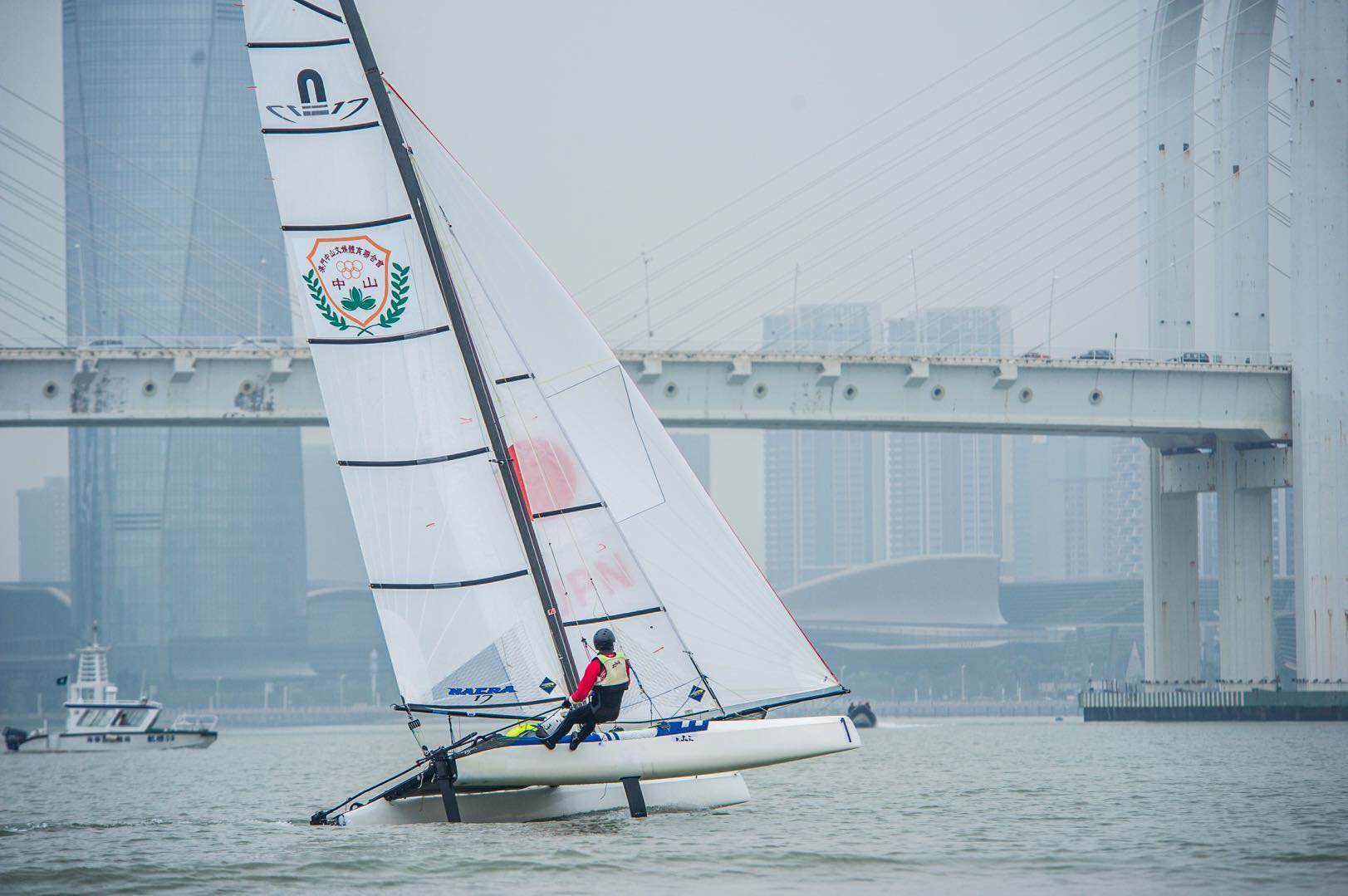 美帆nacra船队应邀出征粤港澳大湾区杯帆船赛暨澳门杯国际帆船赛 上海美帆游艇俱乐部